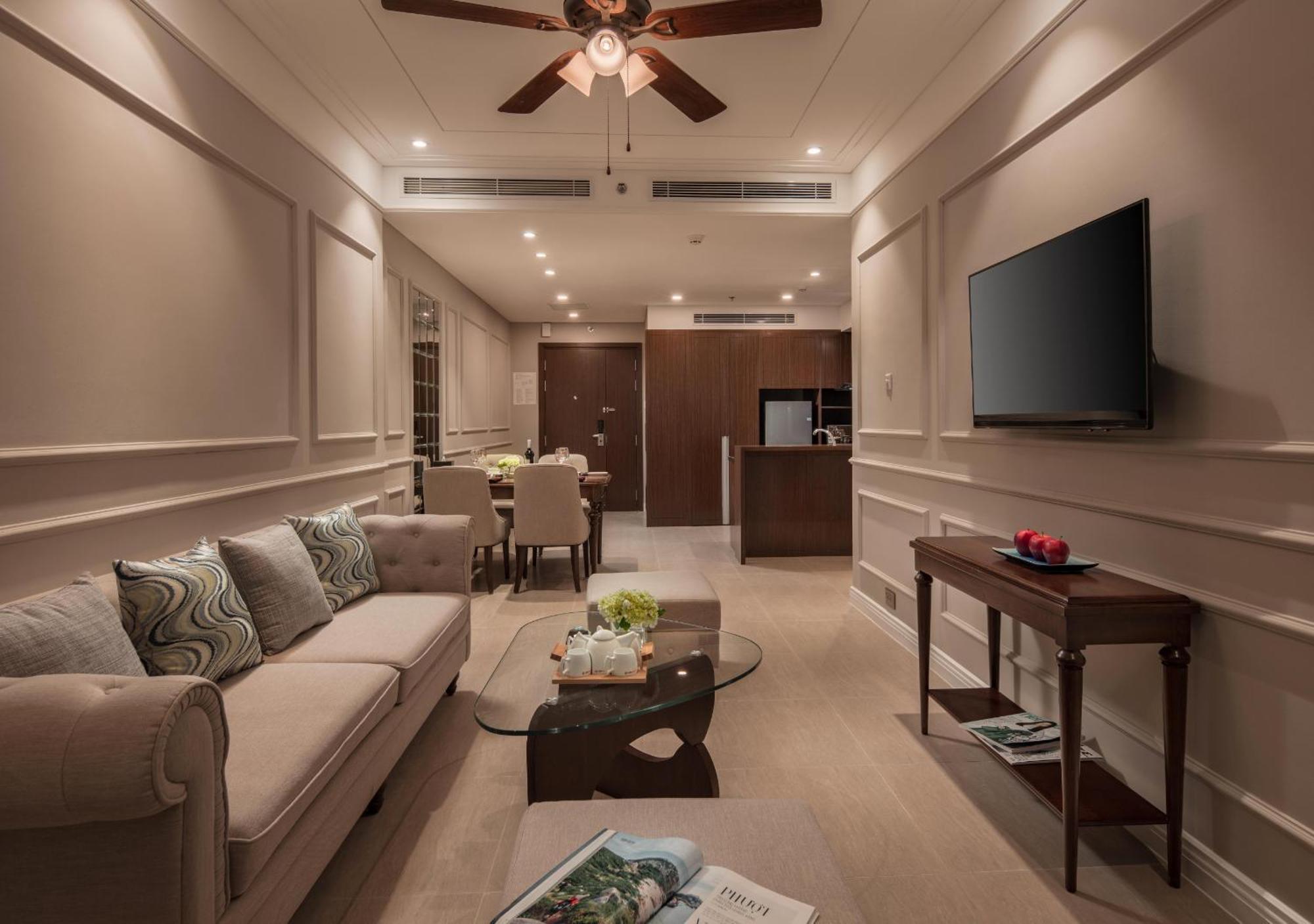 Da Nang Ocean View Luxury Apartment Bagian luar foto
