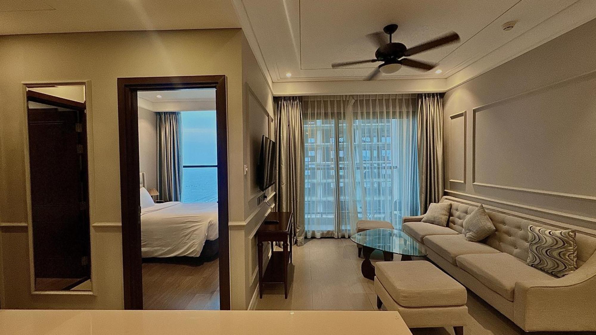 Da Nang Ocean View Luxury Apartment Bagian luar foto