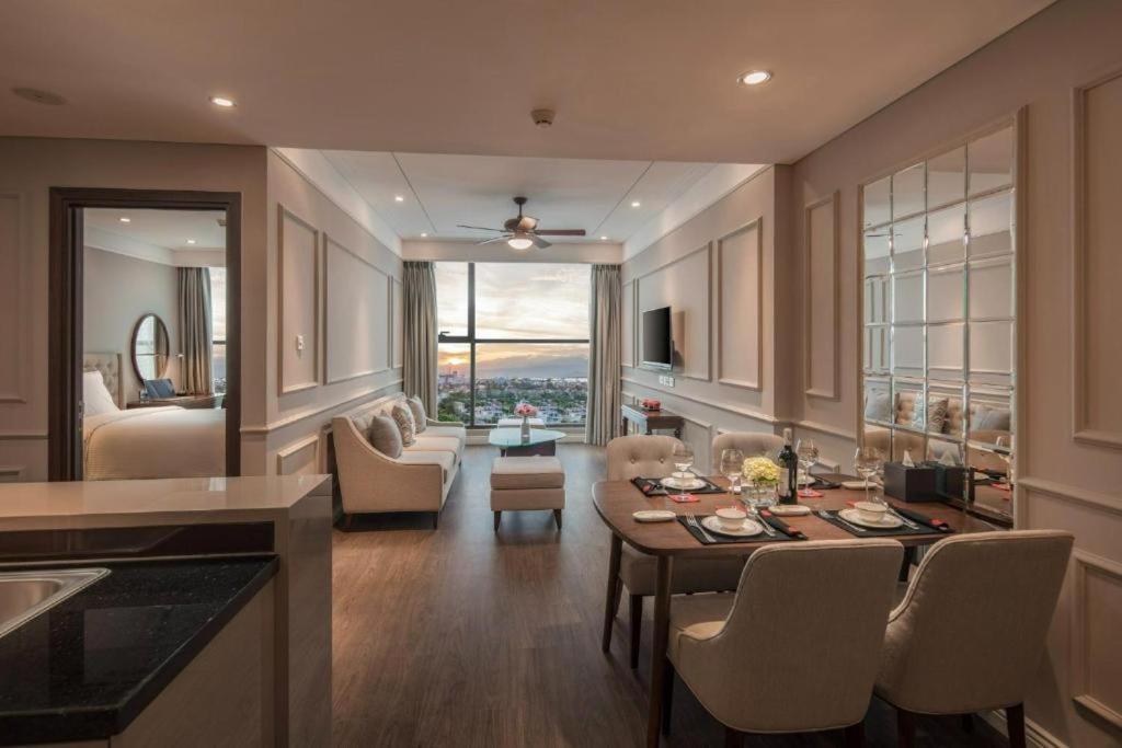 Da Nang Ocean View Luxury Apartment Bagian luar foto