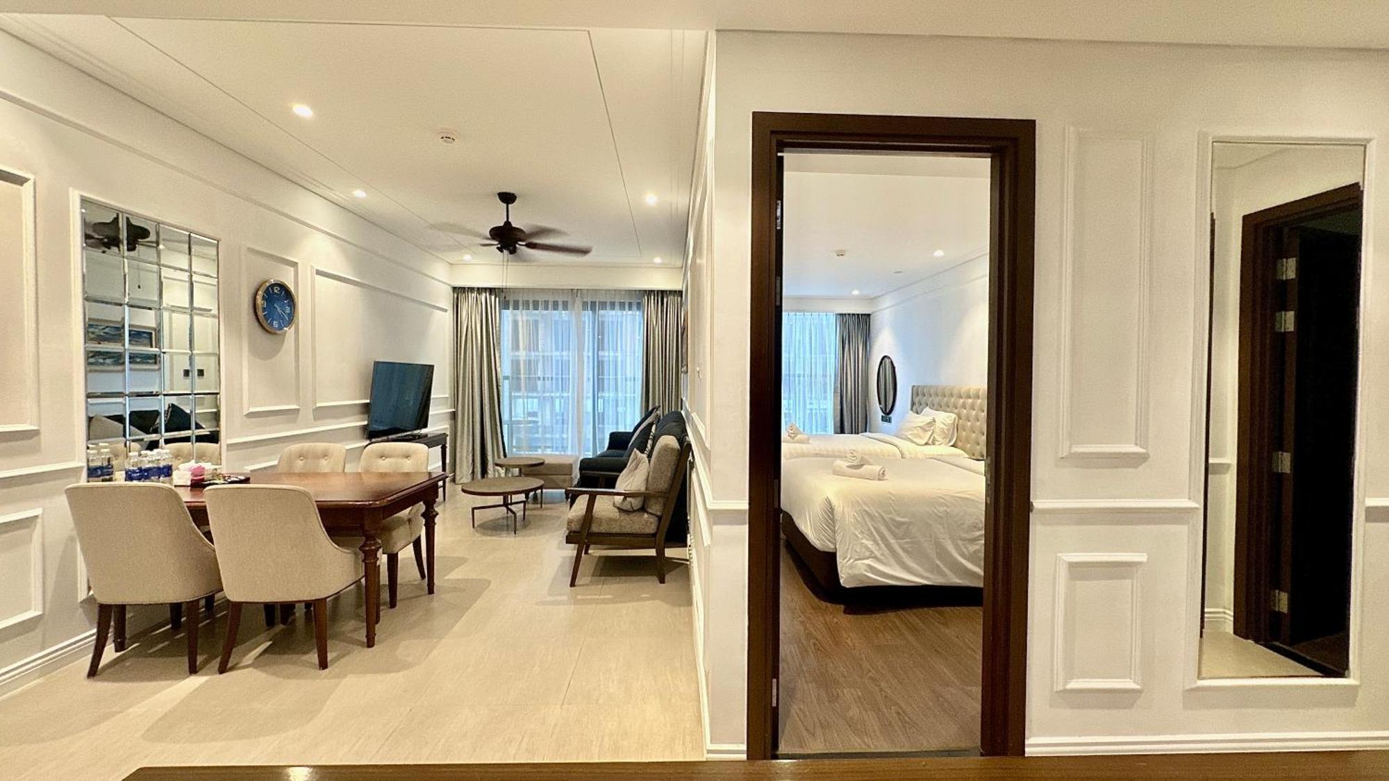 Da Nang Ocean View Luxury Apartment Bagian luar foto